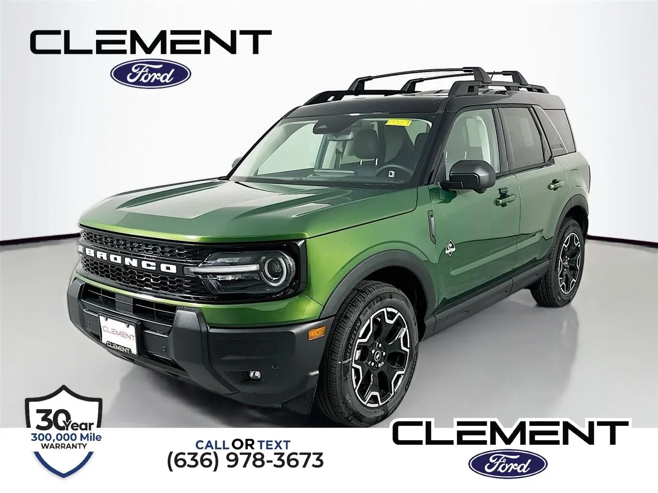 Green 2025 Ford Bronco Sport Outer Banks for sale in Wentzville, MO