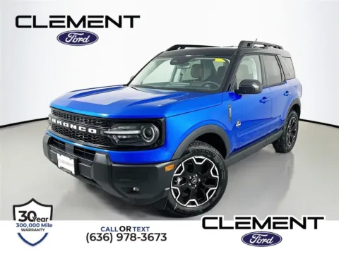 Blue 2025 Ford Bronco Sport Outer Banks for sale in Wentzville, MO
