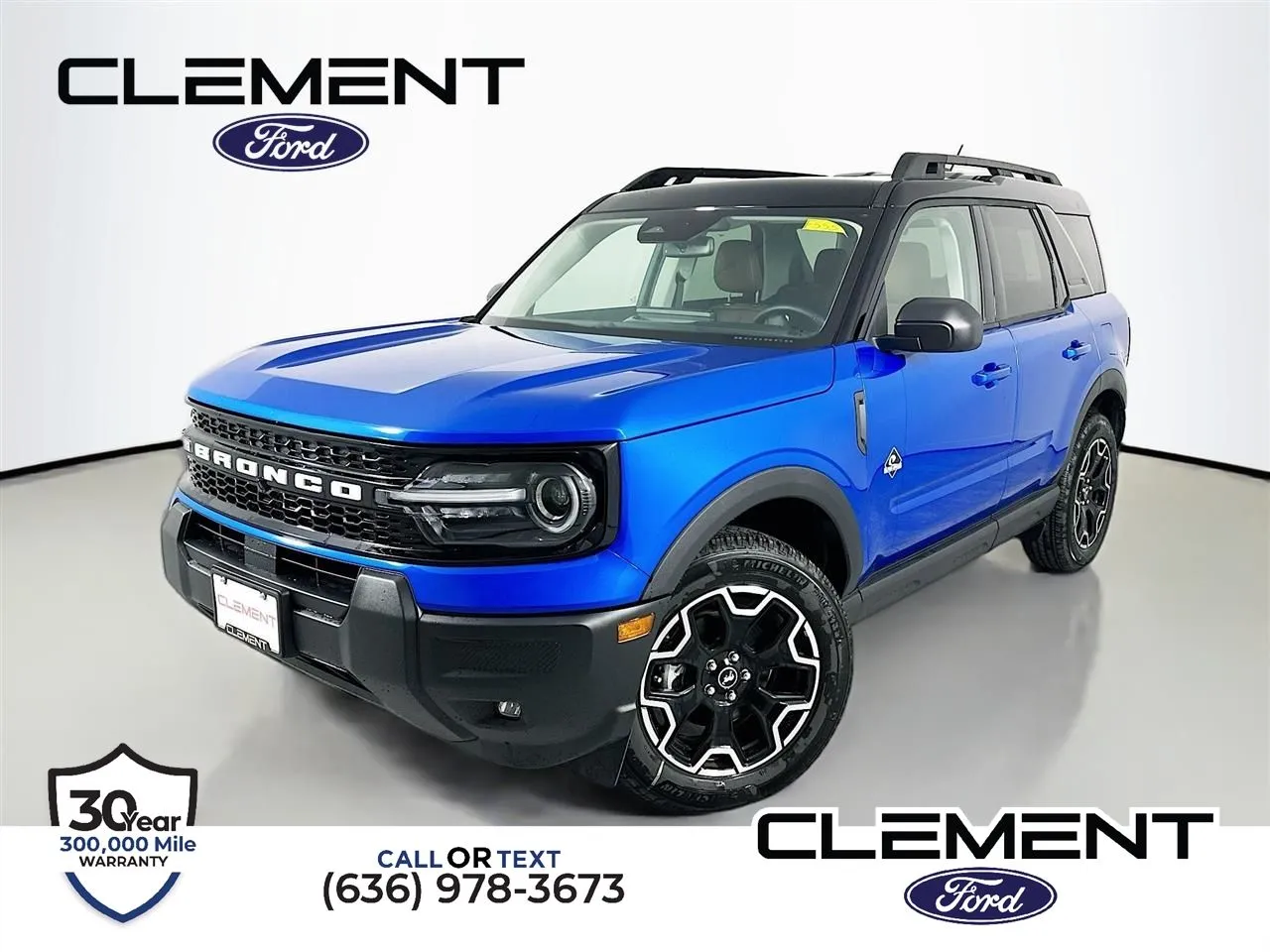 Blue 2025 Ford Bronco Sport Outer Banks for sale in Wentzville, MO