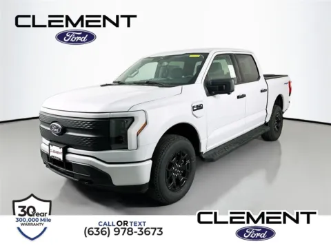 White 2025 Ford F-150 Lightning XLT for sale in Wentzville, MO
