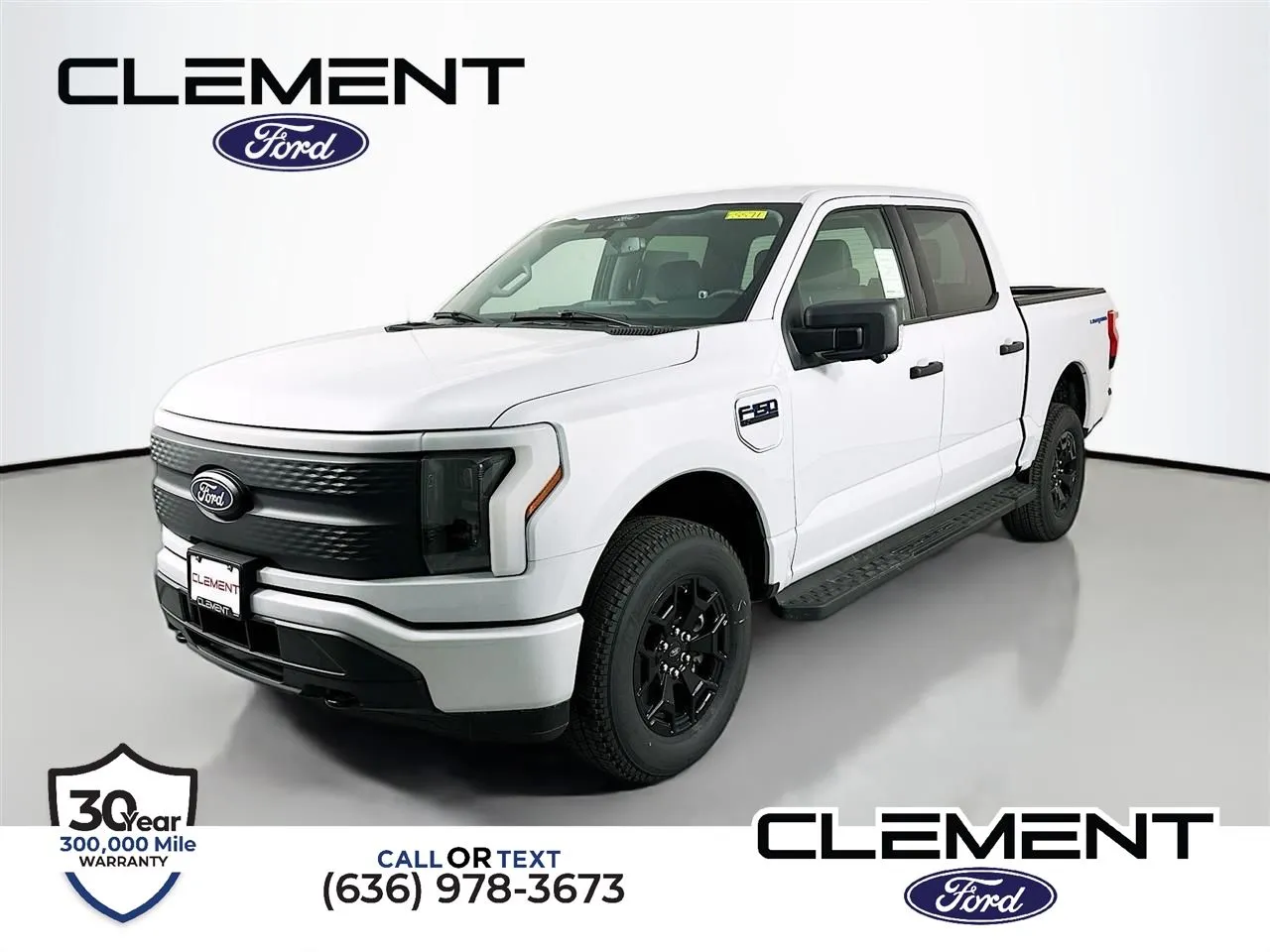 White 2025 Ford F-150 Lightning XLT for sale in Wentzville, MO