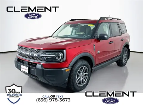 Red 2025 Ford Bronco Sport Big Bend for sale in Wentzville, MO