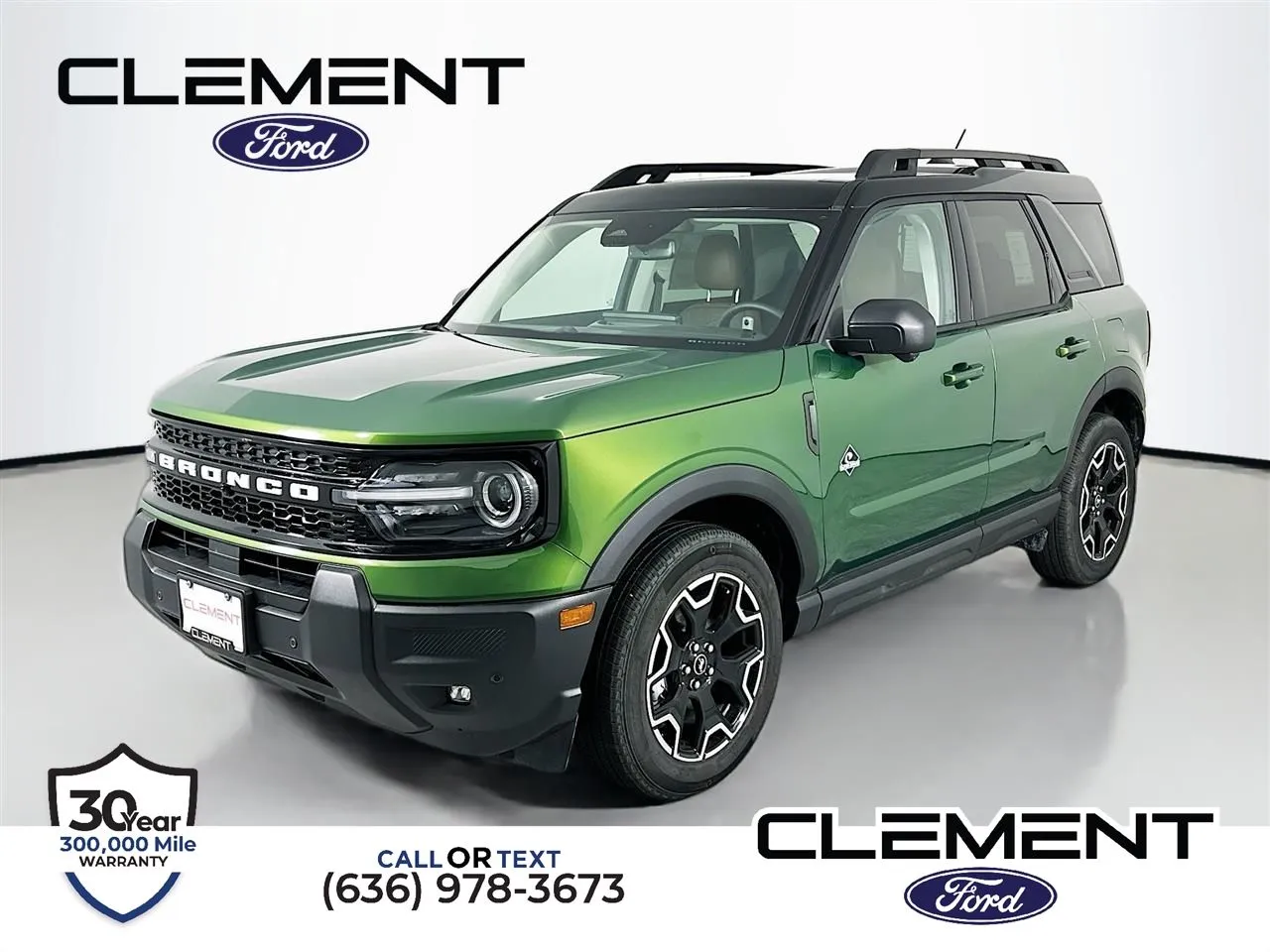 Green 2025 Ford Bronco Sport Outer Banks for sale in Wentzville, MO
