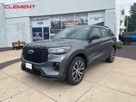 Gray 2025 Ford Explorer ST-Line for sale in O'Fallon, MO