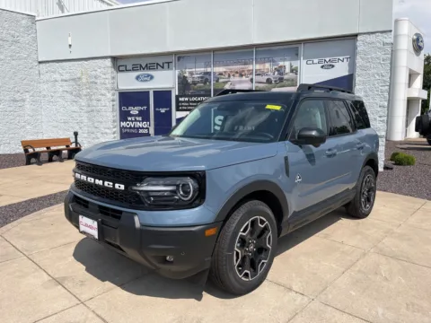 Gray 2025 Ford Bronco Sport Outer Banks for sale in Wentzville, MO