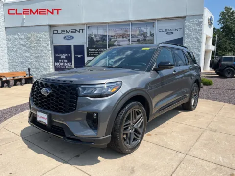 Gray 2025 Ford Explorer ST-Line for sale in O'Fallon, MO
