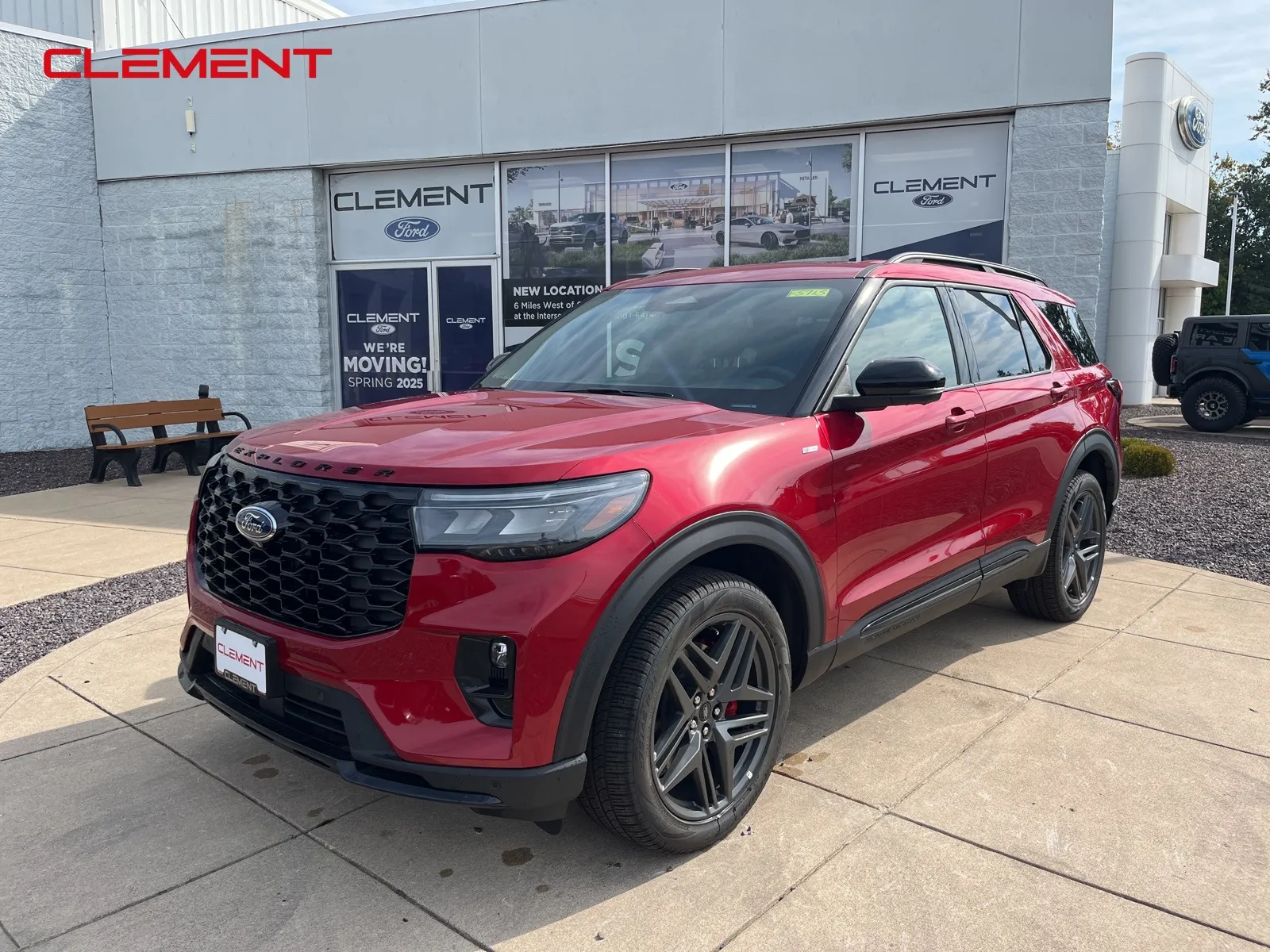 Red 2025 Ford Explorer ST-Line for sale in O'Fallon, MO