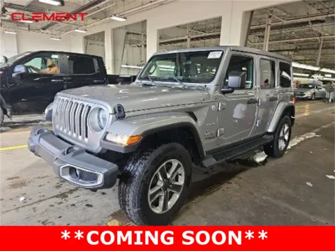 Silver 2021 Jeep Wrangler Unlimited Sahara for sale in O'Fallon, MO