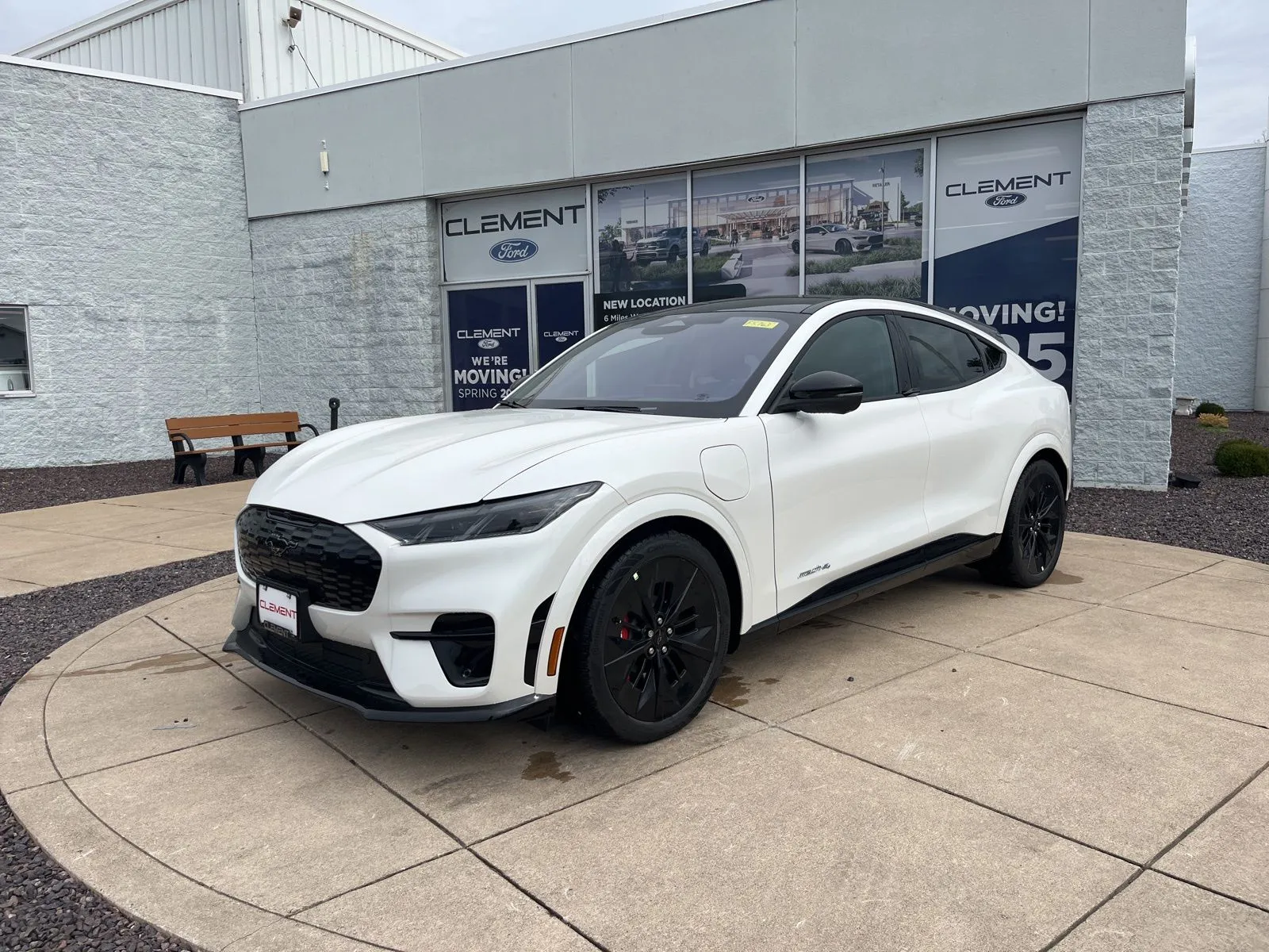 White 2025 Ford Mustang Mach-E GT for sale in Wentzville, MO