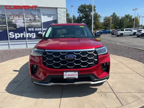 Photos of 2025 Ford Explorer Platinum for sale in O'Fallon, MO at Clement Ford