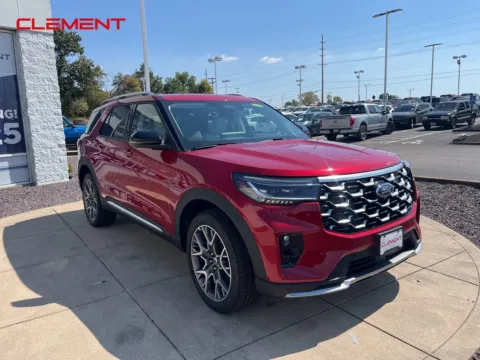 Another view of 2025 Ford Explorer Platinum for sale in O'Fallon, MO at Clement Ford