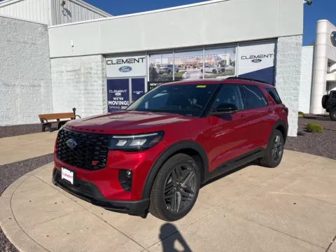 Red 2025 Ford Explorer ST for sale in Wentzville, MO
