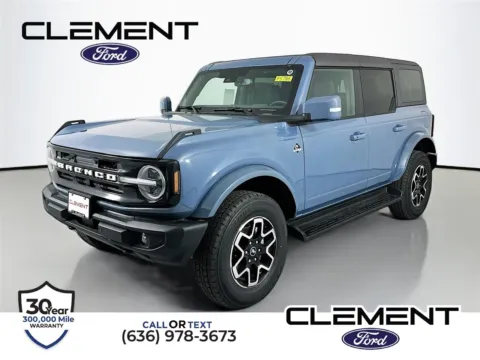 Gray 2025 Ford Bronco Outer Banks for sale in Wentzville, MO