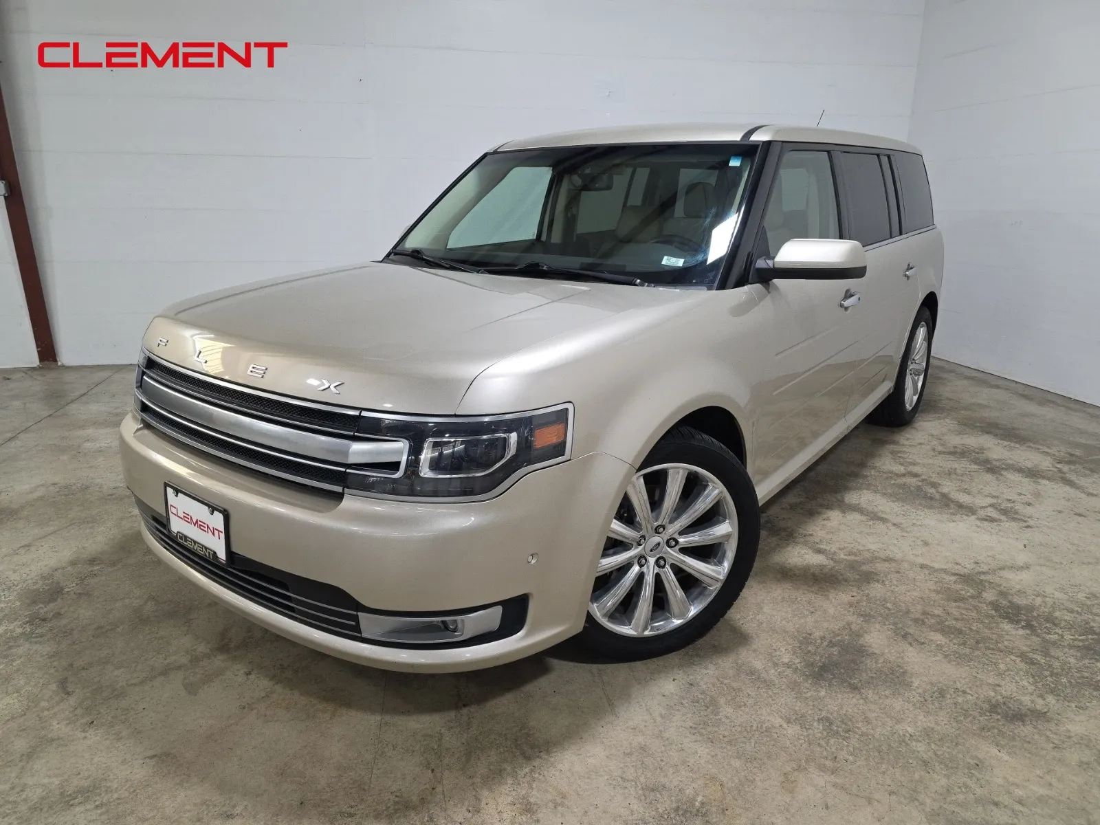 White 2017 Ford Flex Limited for sale in O'Fallon, MO
