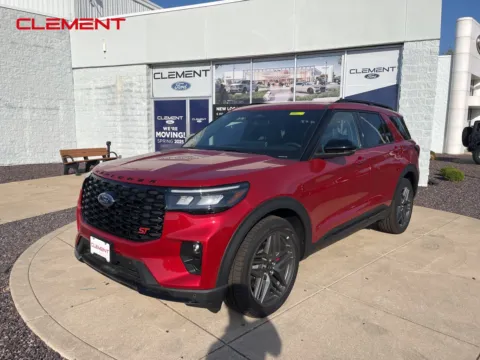 Red 2025 Ford Explorer ST for sale in O'Fallon, MO
