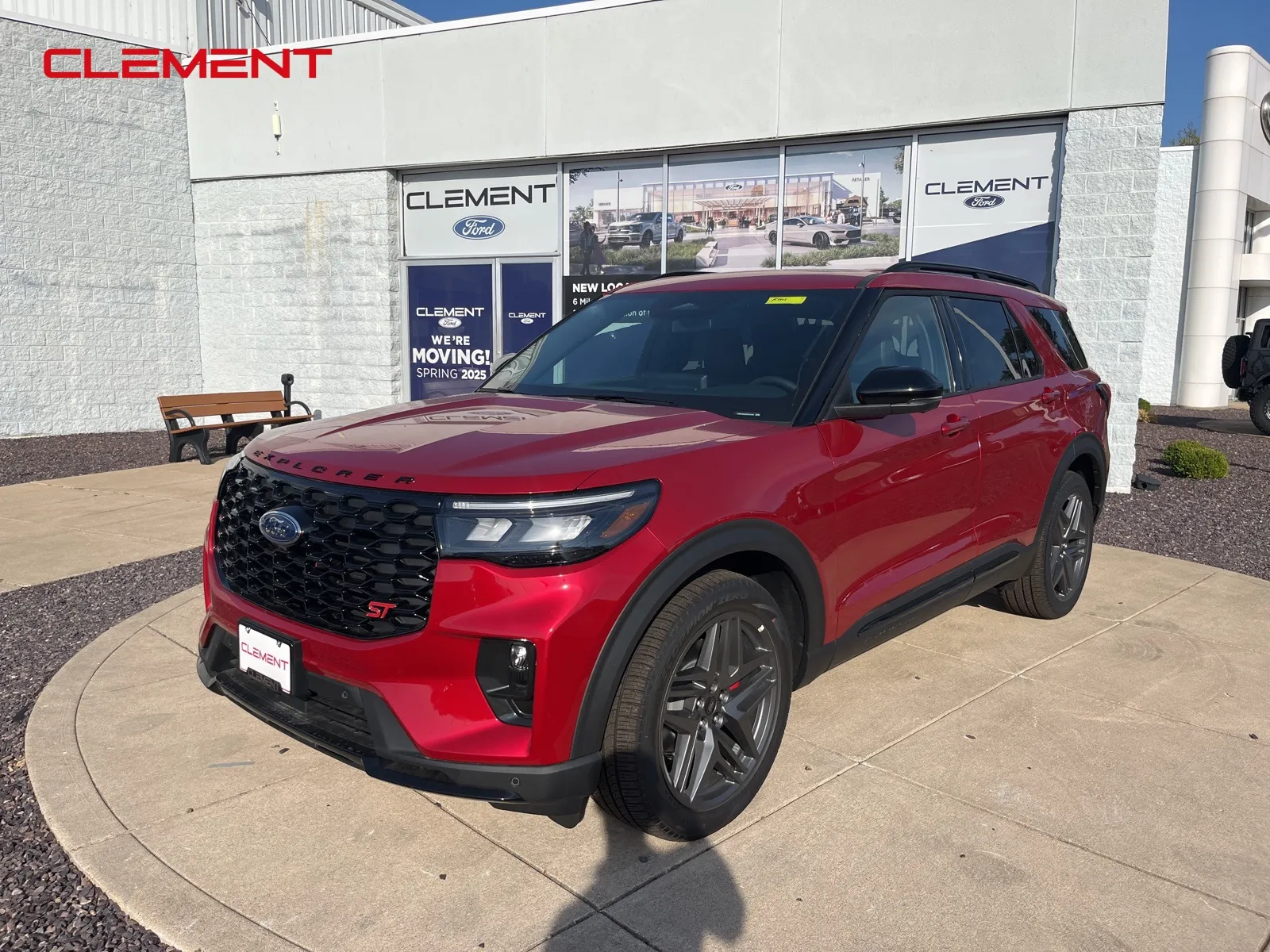 Red 2025 Ford Explorer ST for sale in O'Fallon, MO