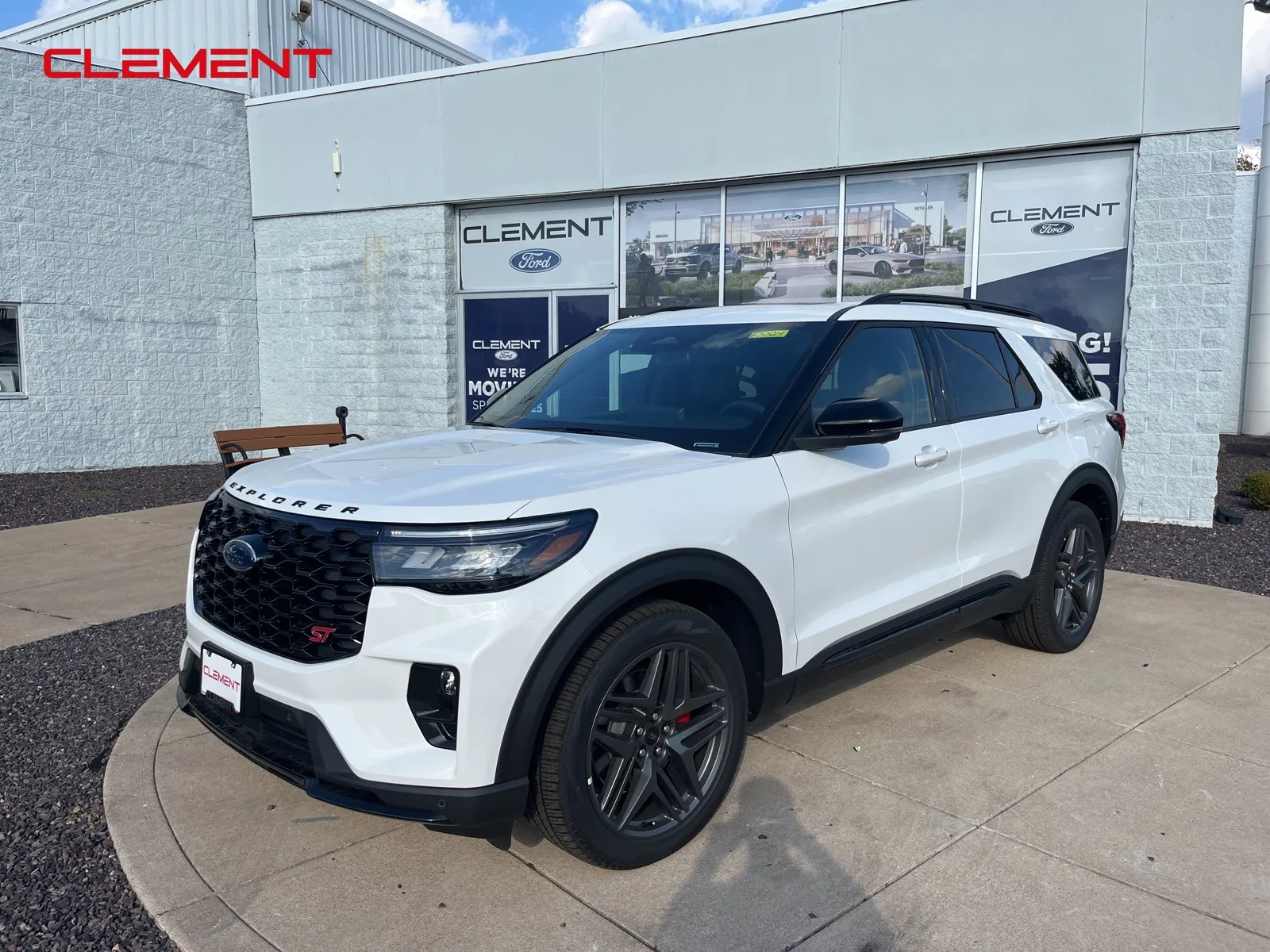 White 2025 Ford Explorer ST for sale in Wentzville, MO