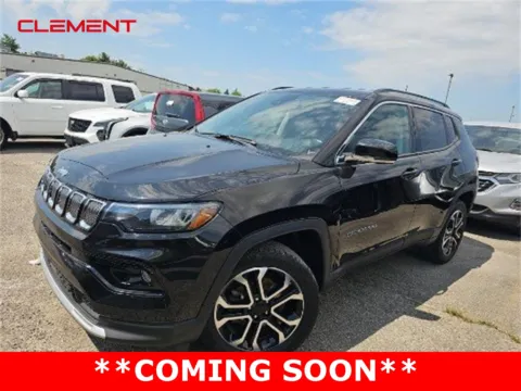 Black 2022 Jeep Compass Limited for sale in O'Fallon, MO