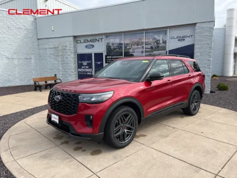 Red 2025 Ford Explorer ST-Line for sale in O'Fallon, MO