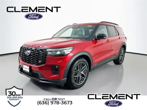 Red 2025 Ford Explorer ST for sale in Wentzville, MO