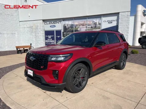Red 2025 Ford Explorer ST for sale in Wentzville, MO