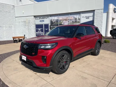 Red 2025 Ford Explorer ST for sale in Wentzville, MO