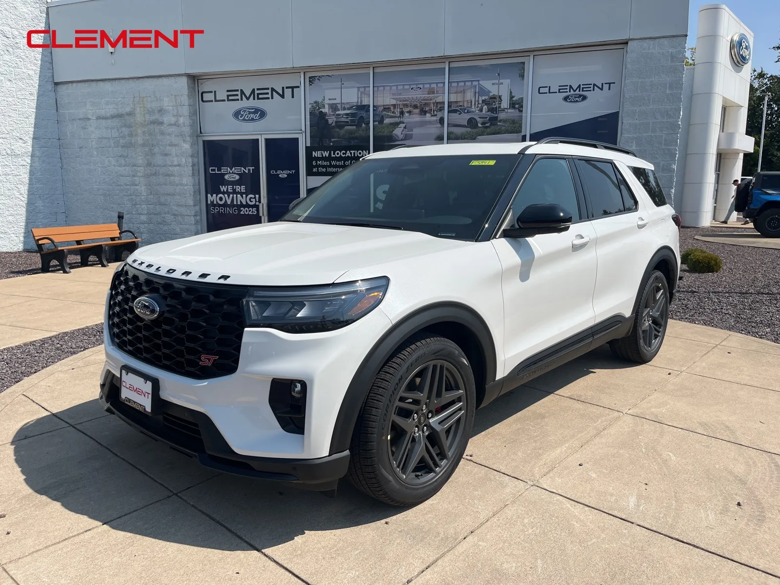 White 2025 Ford Explorer ST for sale in O'Fallon, MO
