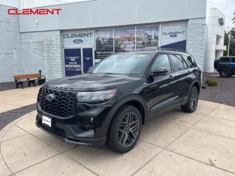 Black 2025 Ford Explorer ST-Line for sale in O'Fallon, MO