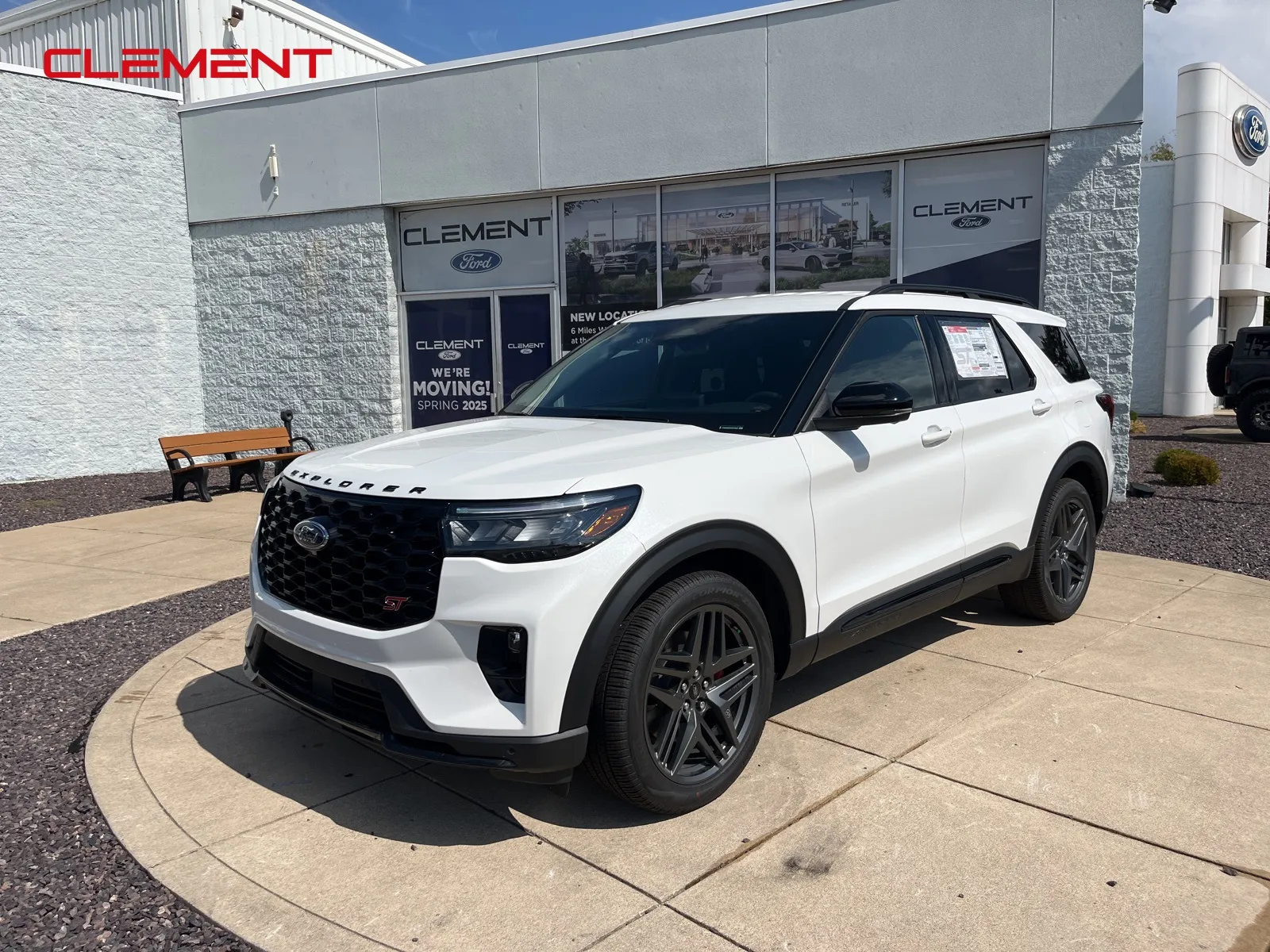 White 2025 Ford Explorer ST for sale in Wentzville, MO