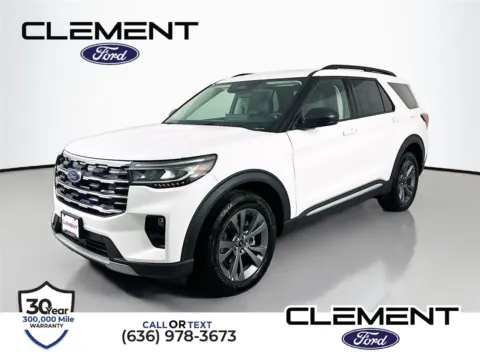 White 2025 Ford Explorer Active for sale in Wentzville, MO