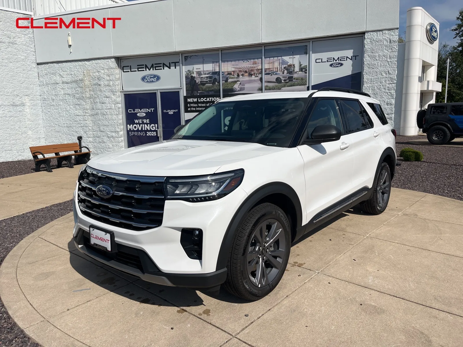 White 2025 Ford Explorer Active for sale in O'Fallon, MO