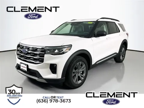White 2025 Ford Explorer Active for sale in Wentzville, MO