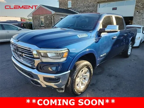 Blue 2021 Ram 1500 Laramie for sale in O'Fallon, MO