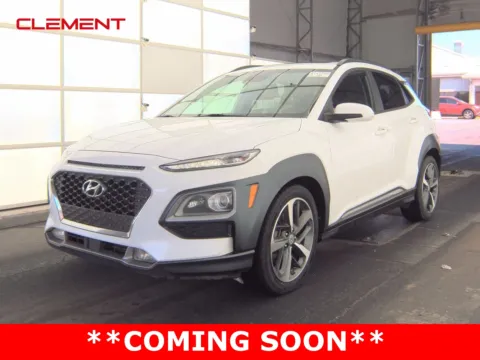 White 2021 Hyundai Kona Ultimate for sale in O'Fallon, MO