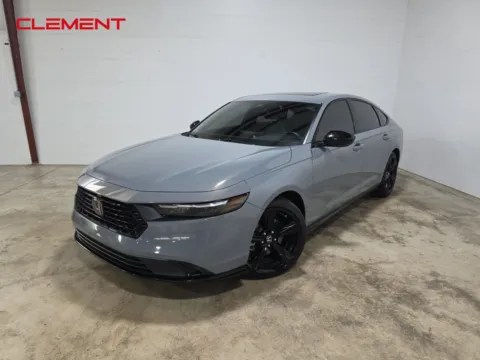 Gray 2023 Honda Accord Hybrid Sport-L for sale in O'Fallon, MO