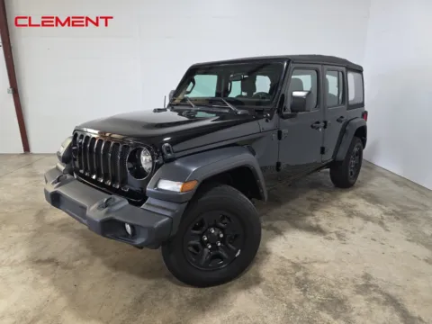Black 2023 Jeep Wrangler Sport for sale in O'Fallon, MO