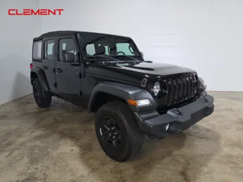 Another view of 2023 Jeep Wrangler Sport for sale in O'Fallon, MO at Clement Ford