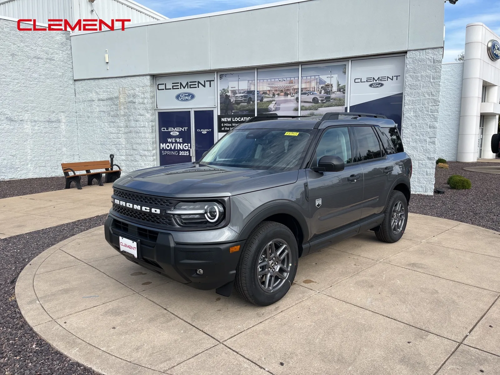 Gray 2025 Ford Bronco Sport Big Bend for sale in O'Fallon, MO