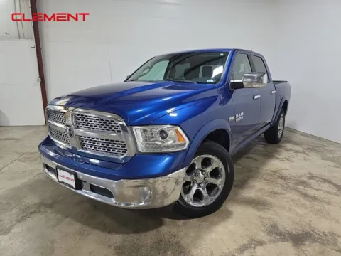 Blue 2018 Ram 1500 Laramie for sale in O'Fallon, MO