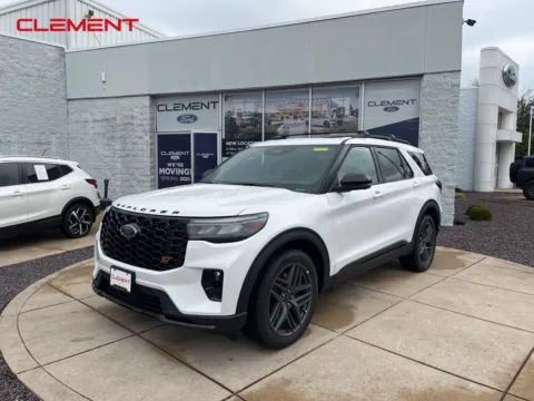 White 2026 Ford Explorer ST for sale in Wentzville, MO