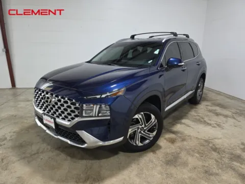 Blue 2021 Hyundai Santa Fe SEL for sale in O'Fallon, MO