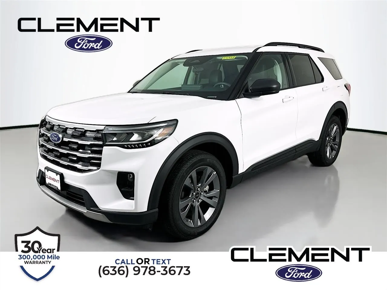 White 2026 Ford Explorer Active for sale in Wentzville, MO