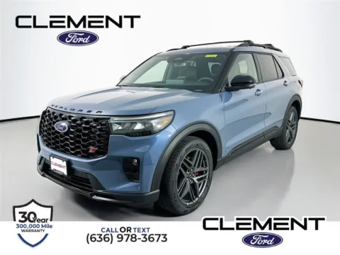 Blue 2026 Ford Explorer ST for sale in Wentzville, MO