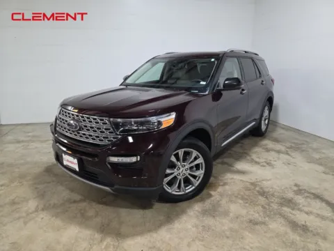 Red 2023 Ford Explorer Limited for sale in O'Fallon, MO