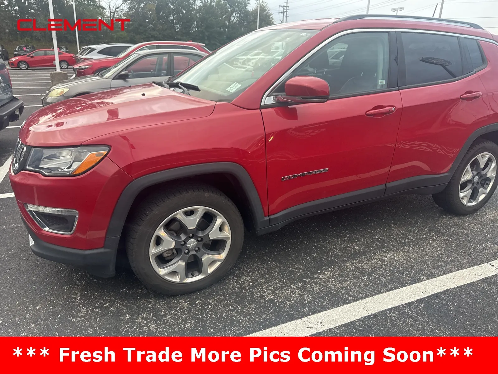 Red 2021 Jeep Compass Limited for sale in Wentzville, MO