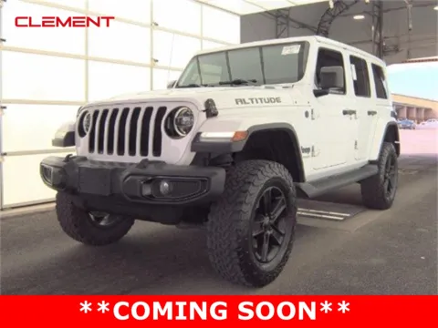 White 2020 Jeep Wrangler Unlimited Sahara for sale in O'Fallon, MO