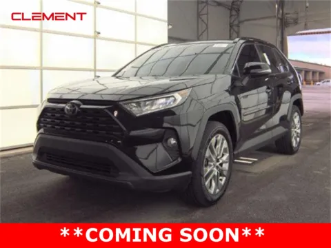 Black 2021 Toyota RAV4 XLE Premium for sale in O'Fallon, MO