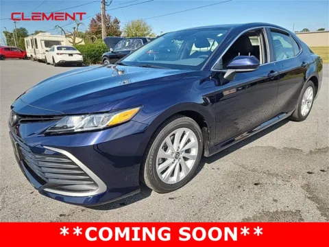 Blue 2021 Toyota Camry LE for sale in O'Fallon, MO