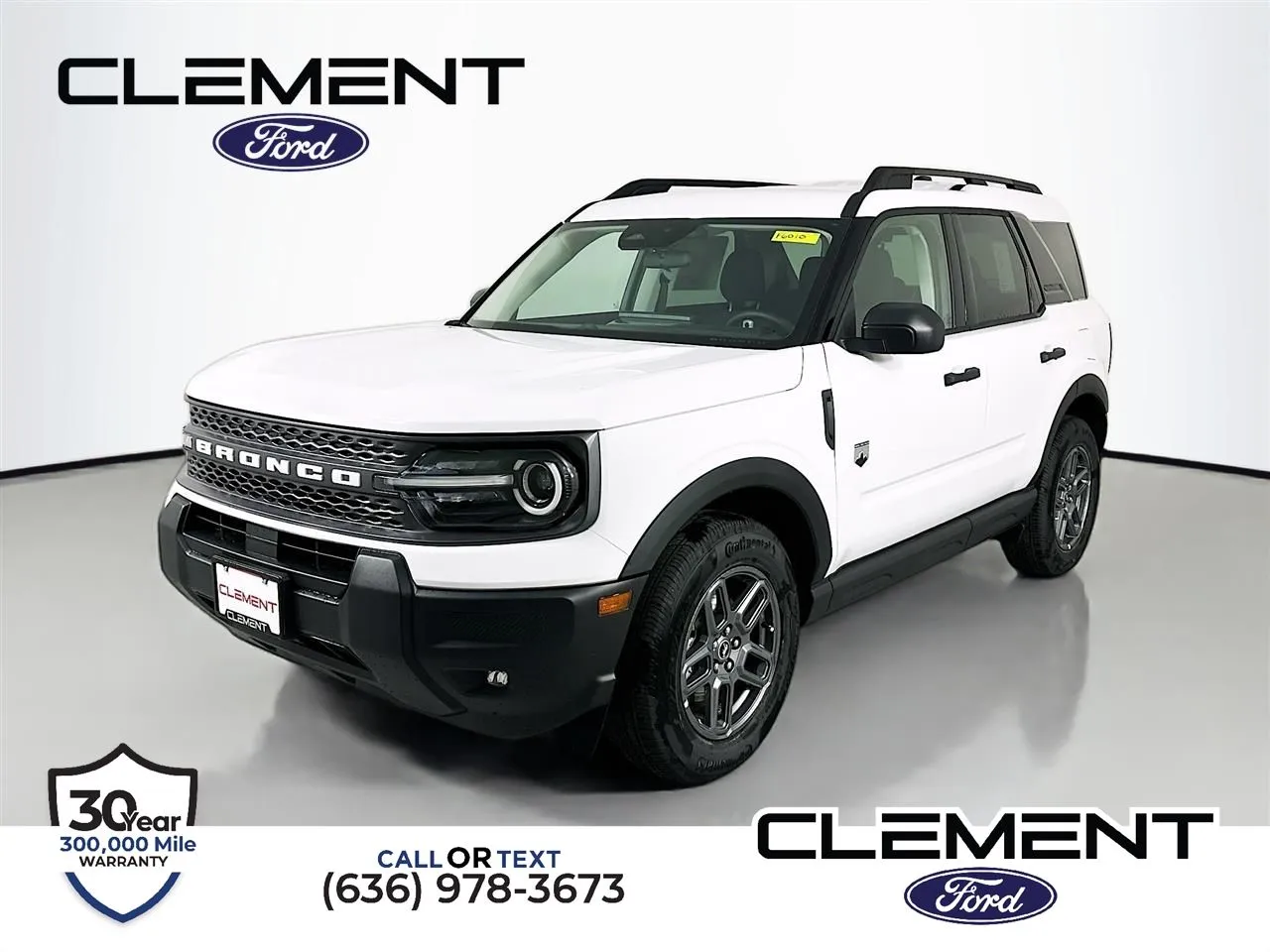 White 2025 Ford Bronco Sport Big Bend for sale in Wentzville, MO