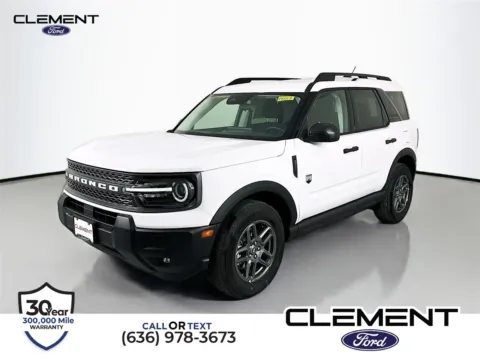 White 2025 Ford Bronco Sport Big Bend for sale in Wentzville, MO